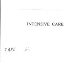 INTENSIVE CARE