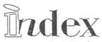 INDEX