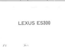 LEXUS ES300