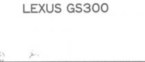 LEXUS GS300