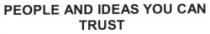 PEOPLE ZND IDEAS YOU CAN TRUST