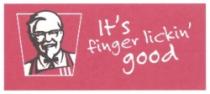 it's finger lickin good