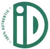 100% AUTHENTIC ID