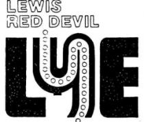 LEWIS RED DEVIL LYE