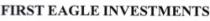 FIRST EAGLEN INVESTMENTS