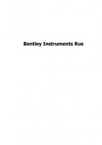 Bentley Instrumetns Rus