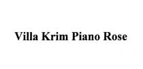 VILLA KRIM PIANO ROSE