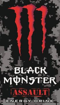 BLACK MONSTER ASSAULT ENERGY DRINK