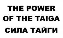 THE POWER OF THE TAIGA СИЛА ТАЙГИ