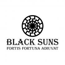 BLACK SUNS FORTIS FORTUNA ADIUVAT