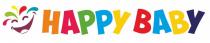 Словесный элемент состоит из слов «HAPPY» и «BABY» выполненных в латинице заглавными буквами (транслитерация: хэппи бэби, перевод: счастливый ребенок).