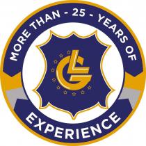 MORE THAN - 25 - YEARS OF EXPERIENCE