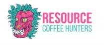 RESOURCE (транслитерация РЕСОУРС), COFFEE HUNTERS (транслитерация КОФФЕЕ ХАНТЕРС).