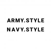 ARMY STYLE, NAVY STYLE