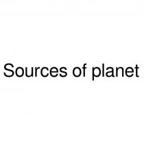 Sources of planet