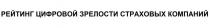 РЕЙТИНГ ЦИФРОВОЙ ЗРЕЛОСТИ СТРАХОВЫХ КОМПАНИЙ