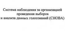 СИСТЕМА НАБЛЮДЕНИЯ ЗА ОРГАНИЗАЦИЕЙ ПРОВЕДЕНИЯ ВЫБОРОВ И АНАЛИЗА ДАННЫХ ГОЛОСОВАНИЙ СНОВА