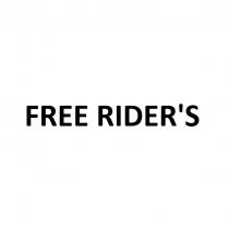 FREE RIDER'S