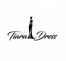 Заявлено словесное обозначение «Tiara Dress», выполненное прописными буквами латинского алфавита. А также женский силуэт в вечернем платье. В отношении заявленных товаров и услуг обозначение является фантазийным.