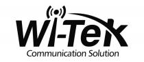 Wi-Tek Communication Solution