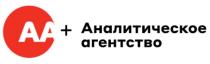 Словесный элемент состоит из аббревиатуры «АА», расположенной внутри красного круга и слов «Аналитическое» и «агентство», выполненных оригинальным шрифтом букв.