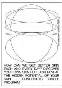 HOW CAN WE GET BETTER SKIN EACH AND EVERY DAY? DISCOVER YOUR OWN SKIN RULE AND REVEAL THE HIDDEN POTENTIAL OF YOUR SKIN: CONCENTRIC CIRCLE PROGRAM; THERE IS ONE MORE LABEL UNDER THIS