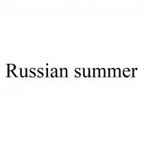 Russian summer