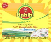 HABIBI, HABIBI FAMILY,HABIBI EXTRA LONG GRAIN, BASMATI SELLA RICE, TOP GRADE