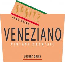 SPRITZ, LONG DRINK, VENEZIANO, VINTAGE COCKTAIL, LUXURY DRINK