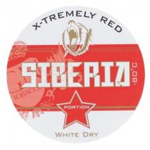 SIBERIA X-TREMELY RED WHITE DRY PORTION -80°C