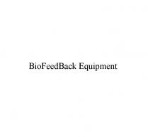 BIOFEEDBACK EQUIPMENT