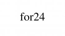 for24 - Заявленное обозначение состоит из английского слова 