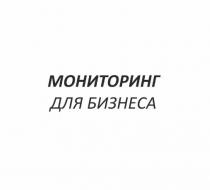 МОНИТОРИНГ ДЛЯ БИЗНЕСА