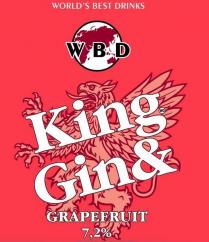 WORLD’S BEST DRINKS, WBD, King Gin&, WD, GRAPEFRUIT