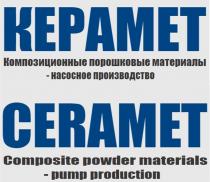 КЕРАМЕТ, Композиционные порошковые материалы - насосное производство, CERAMET, Composite powder materials - pump production