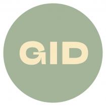 Слово «GID» является цветным и располагается по центру круглого изображения. Слово «GID» пишется английскими заглавными буквами «GID». Слово «GID» читается как русское слово «ГИД» и подразумевает путеводитель.