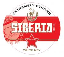 SIBERIA EXTREMELY STRONG PORTION WHITE DRY GN TOBACCO -80°C