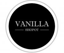 Словесный элемент состоит из двух слов - VANILLA SHOPOT. Транслитерация 