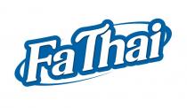 Словесное обозначение «FaThai». Выполнено буквами латинского алфавита, образовано путем соединения слова «Fa «небо», и слова «Thai».