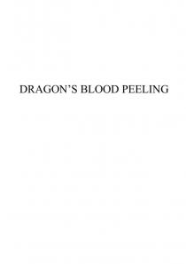 DRAGON'S BLOOD PEELING