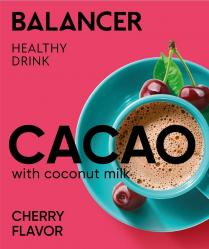 BALANCER HEALTHY DRINK CACAO with coconut milk CHERRY FLAVOR