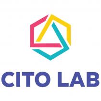 CITO LAB (ЦИТО ЛАБ), написанное латинскими заглавными буквами фиолетового цвета.