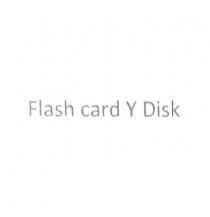 FLASH CARD Y DISK