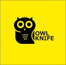 owl, knife