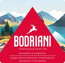 BODRIANI, природная энергия большого кавказа, вода минеральная природная лечебно-столовая