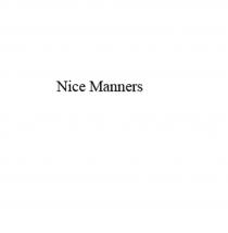 Nice Manners