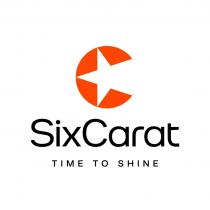 буквенное сочетание SixCarat, выполненное на английском языке имеет фантазийный характер. Словосочетание Time to shine - выполнена на английском языке и является девизом компании, имеет фантазийный характер.