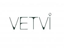 Словесная часть представлена в виде слова «VETVI[?ВЕТВИ]», расположенного в центре обозначения.
