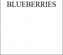 BLUEBERRIES