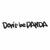 Don't be PANDA